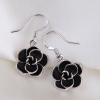 Серьги "Черные розы"