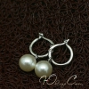Серьги с жемчугом "Мой визави"