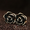 Серьги "Шикарные розы"