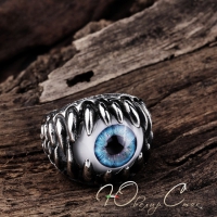 Готическое кольцо "Взгляд из Ада"