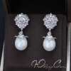 Серьги невесты с жемчугом "Джорджина Бальви"