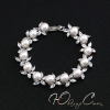 Браслет невесты с жемчугом "Дионис"