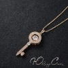 Колье покрытое золотом "Золотой ключик"