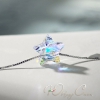 Колье с кристаллами Swarovski "Утренняя звезда"