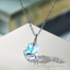 Колье с кристаллами Swarovski "Асцелла"