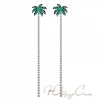 Длинные серьги "Пальма де Майорка"