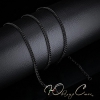 Цепочка из медицинской стали "Simple Black"