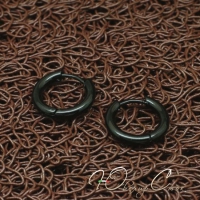 Серьги-кольца "Стрит" (10 мм и 16 мм в наличии)