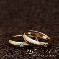 Венчальные кольца "True love"  [16.0 16.5 17.0 18.0 19.0 размеры в наличии]